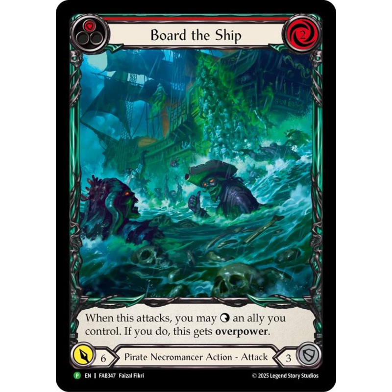 Board the Ship [FAB347] (Promo)  Rainbow Foil