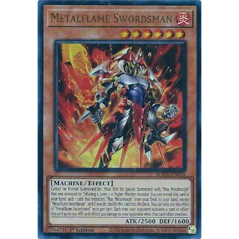 Metalflame Swordsman [SUDA-EN014] Ultra Rare