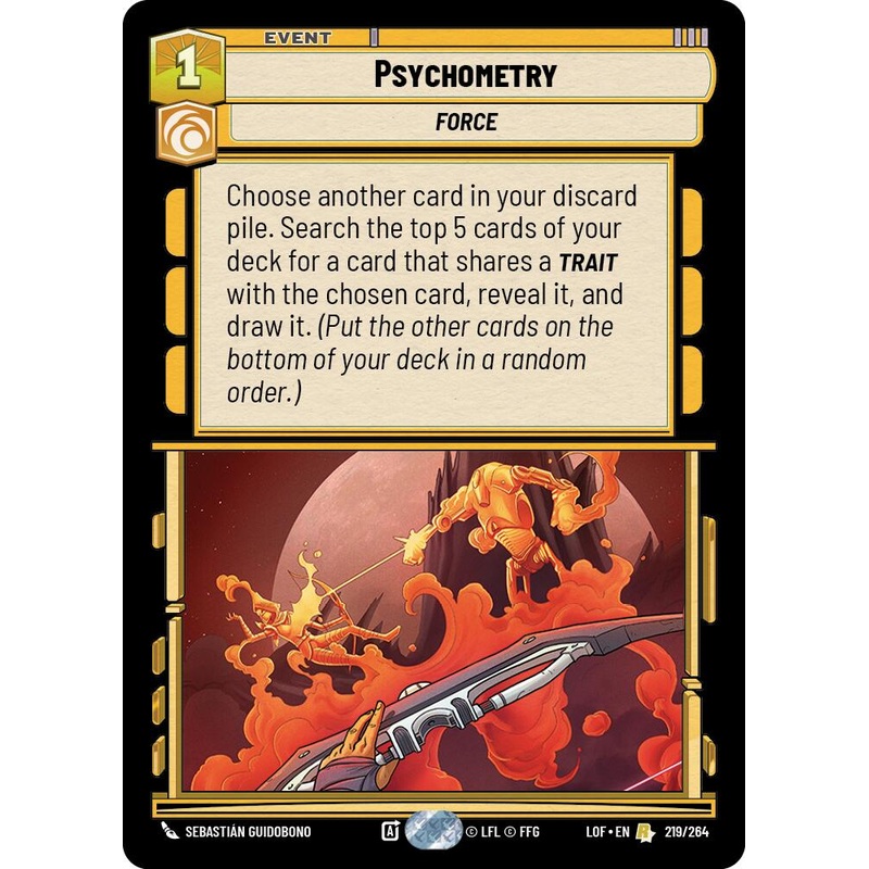 Psychometry (219/264) (219/264) [Legends of the Force]