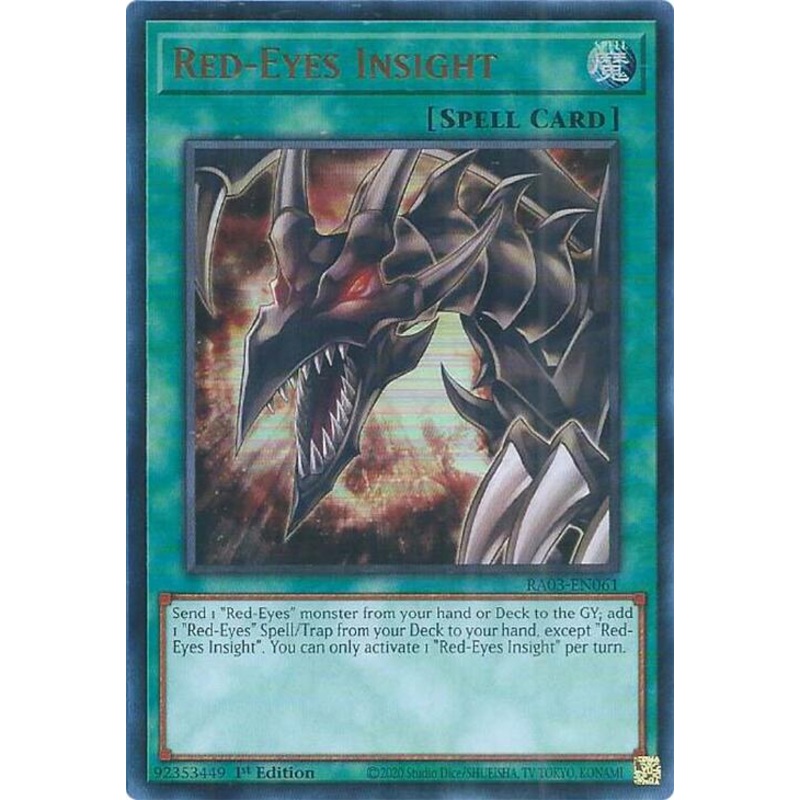 Red-Eyes Insight (UR) [RA03-EN061] Ultra Rare