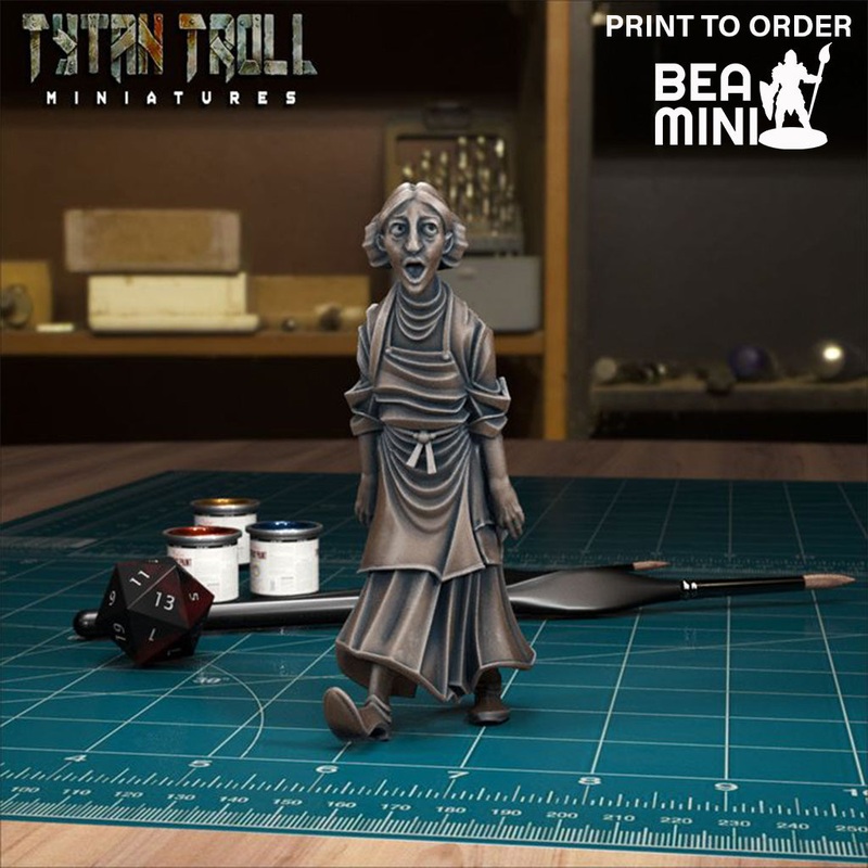 Curse of Strahd – Amaltha | BeaMini Print to Order Miniatures