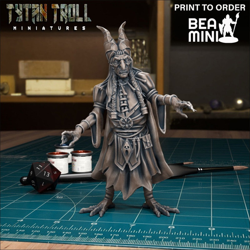 Curse of Strahd – Babalysaga | BeaMini Print to Order Miniatures