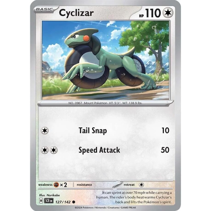 Cyclizar (127/142) [Scarlet & Violet: Stellar Crown]