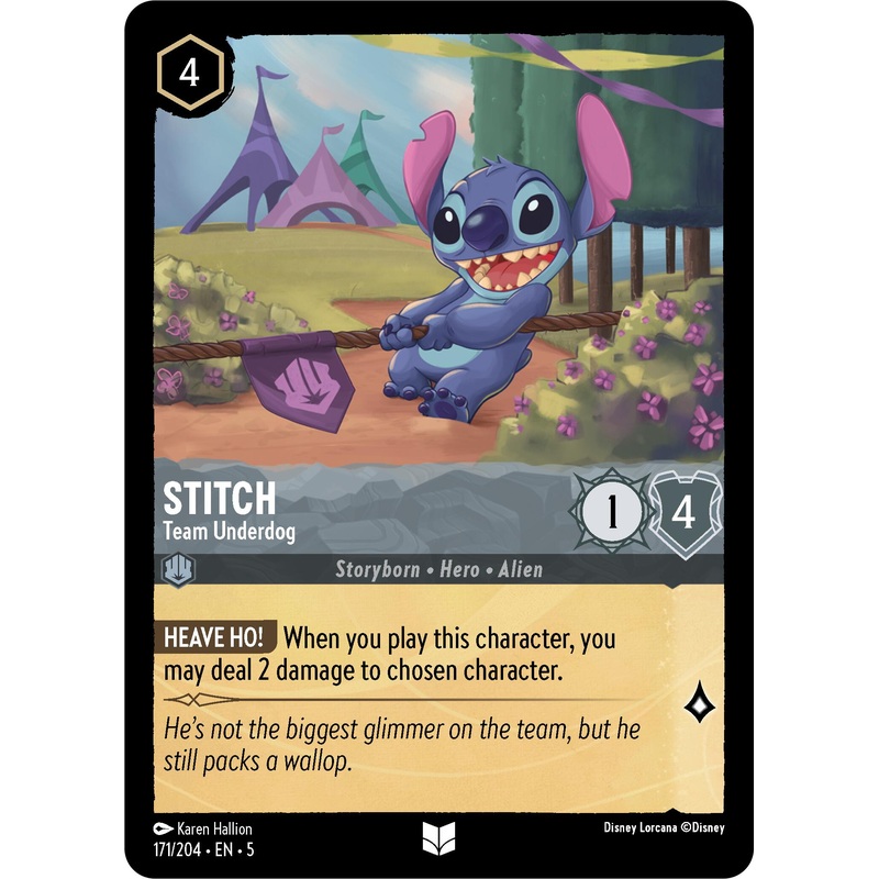 Stitch – Team Underdog (171/204) [Shimmering Skies]