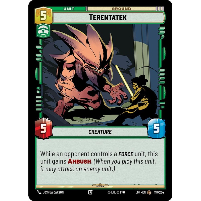 Terentatek (118/264) (118/264) [Legends of the Force]