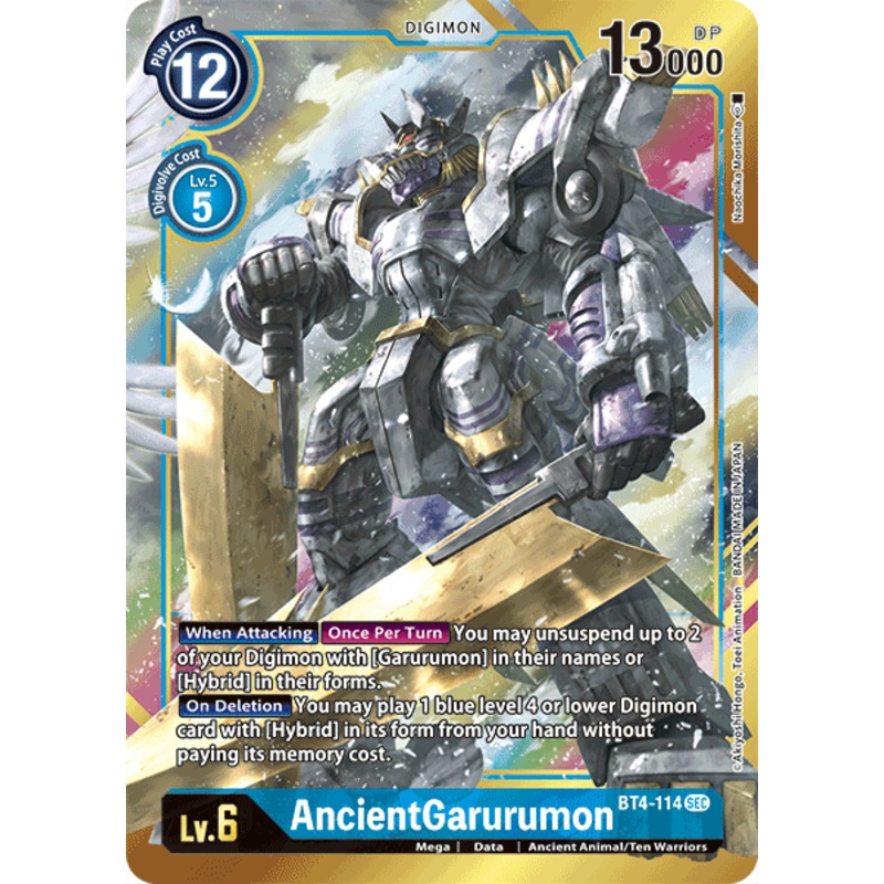 AncientGarurumon [BT4-114] (Alternate Art) [Great Legend]