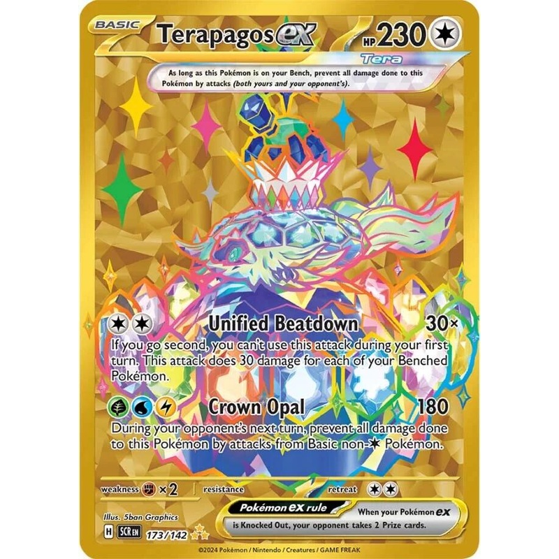 Terapagos ex (173/142) [Scarlet & Violet: Stellar Crown]