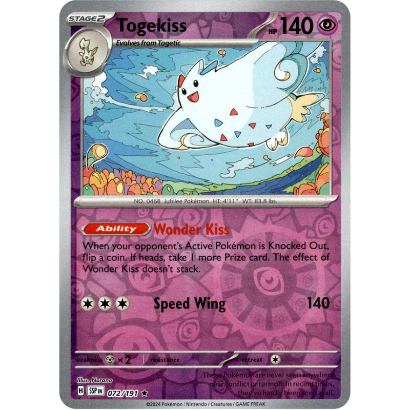 Togekiss (072/191) [Scarlet & Violet: Surging Sparks]