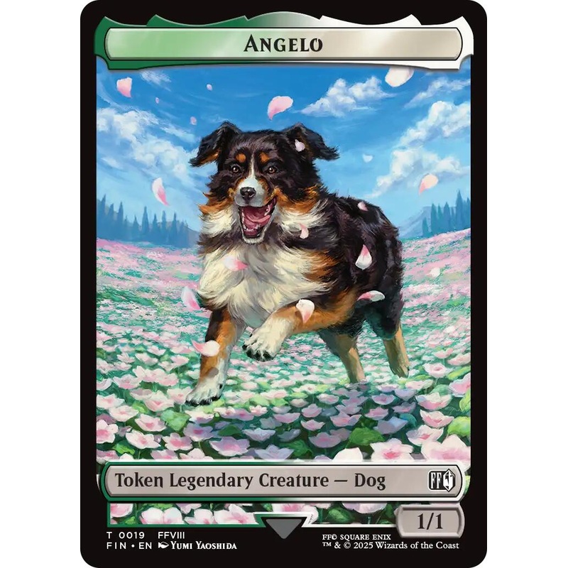 Angelo // Darkstar Double-Sided Token [FINAL FANTASY Tokens]