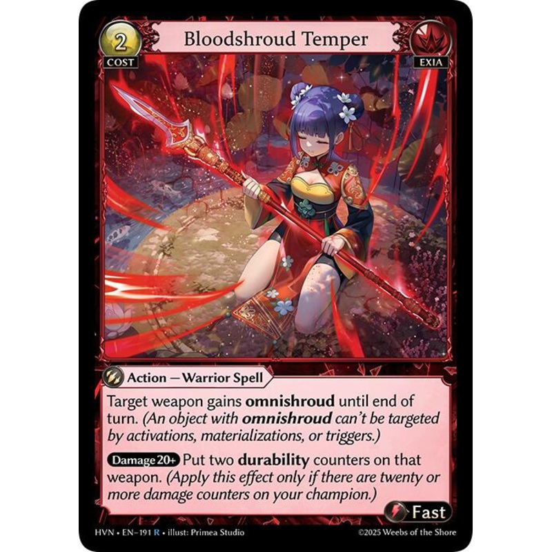 Bloodshroud Temper (191) [Abyssal Heaven]