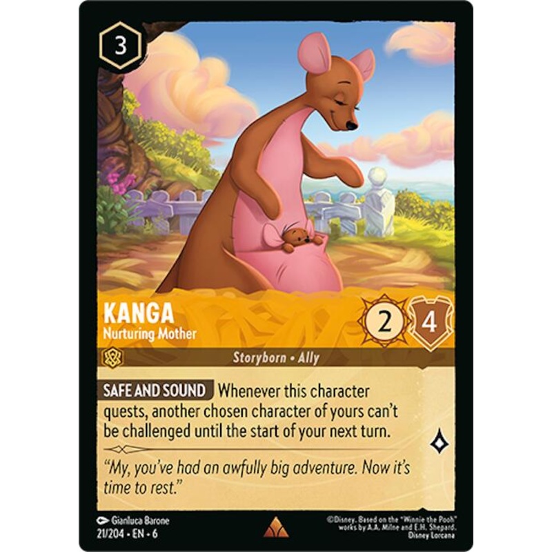 Kanga – Nurturing Mother (21/204) [Azurite Sea]
