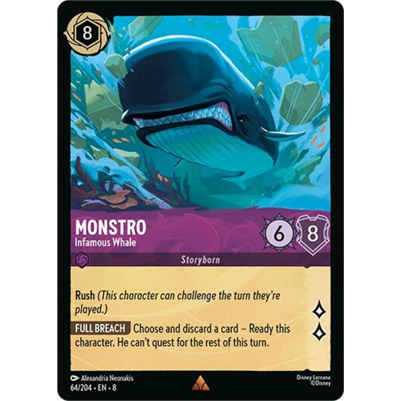 Monstro – Infamous Whale (64/204) [Reign of Jafar]