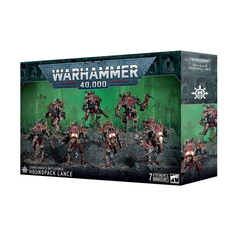 Warhammer 40,000: Chaos Knights Battleforce – Houndpack Lance