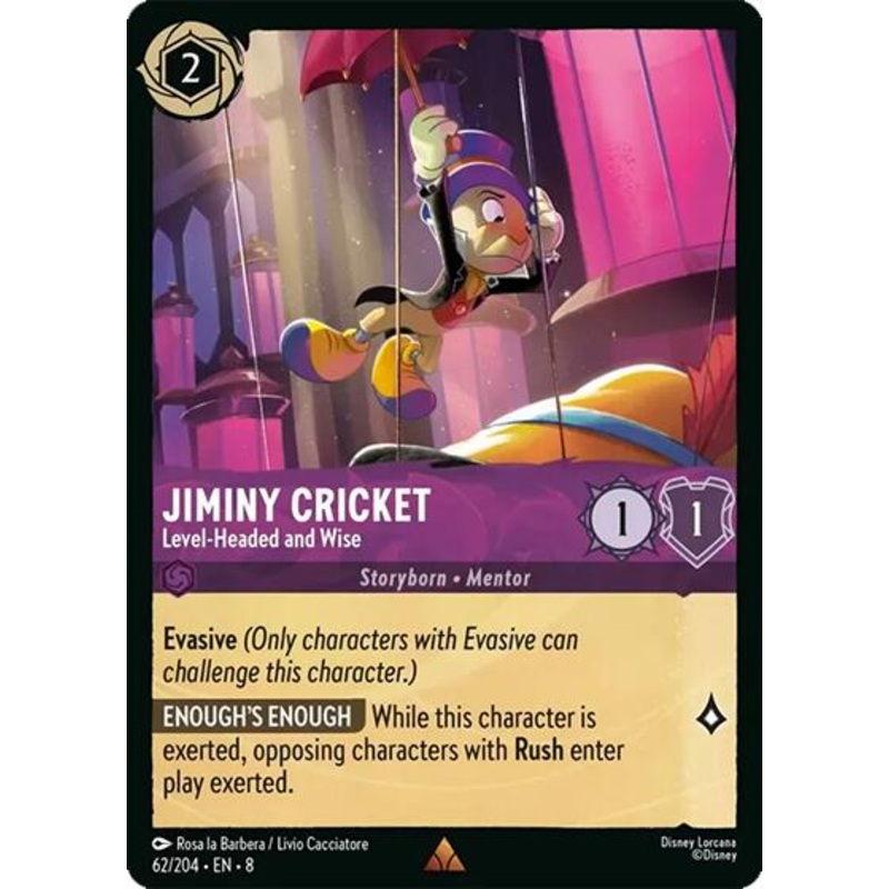 Jiminiy Cricket – Level-Headed and Wise (62/204) [Reign of Jafar]