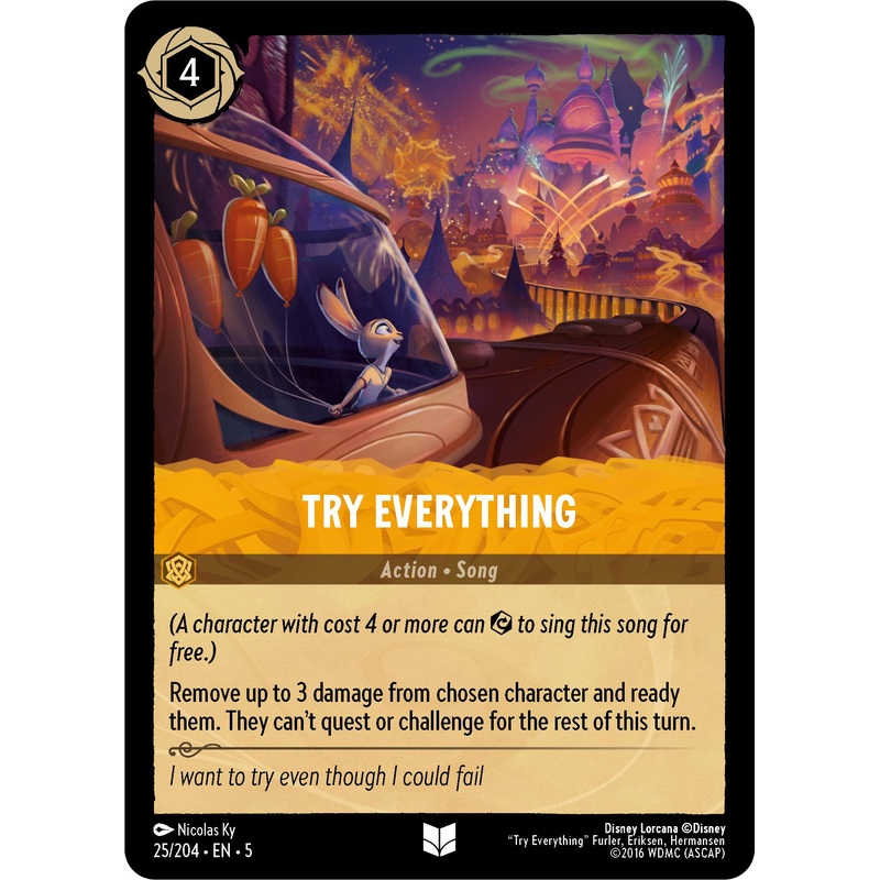 Try Everything (25/204) [Shimmering Skies]