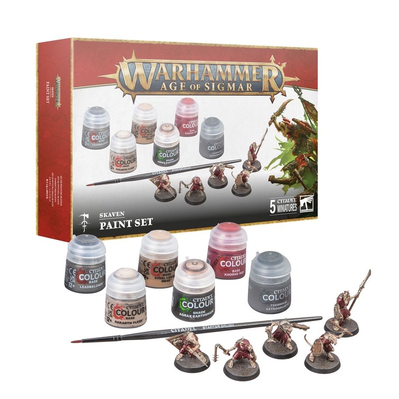 Warhammer Skaven Paint set