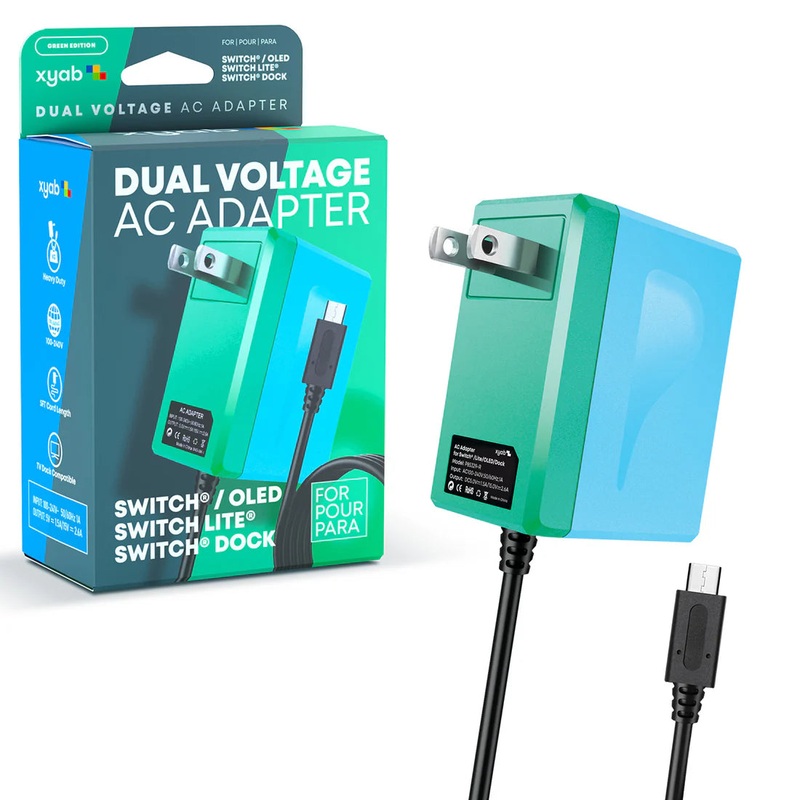 XYAB Power Adapter – Switch (Green/Blue) (Copy)