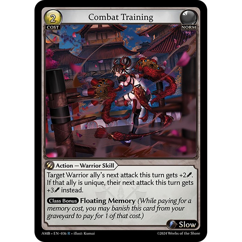 Combat Training (036) [Mortal Ambition]
