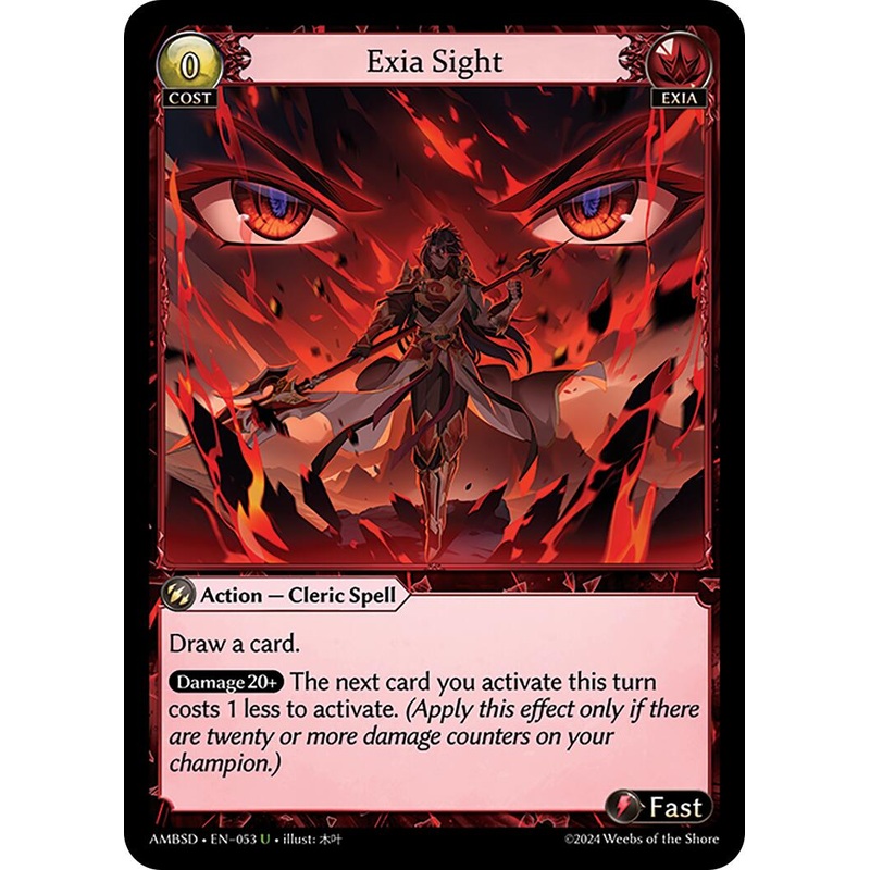 Exia Sight (053) [Mortal Ambition Starter Decks]