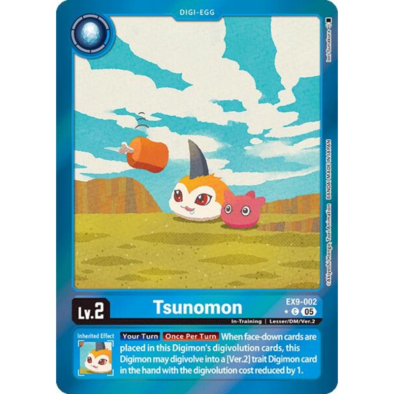 Tsunomon [EX9-002] (Limited Foil) [Versus Monsters]