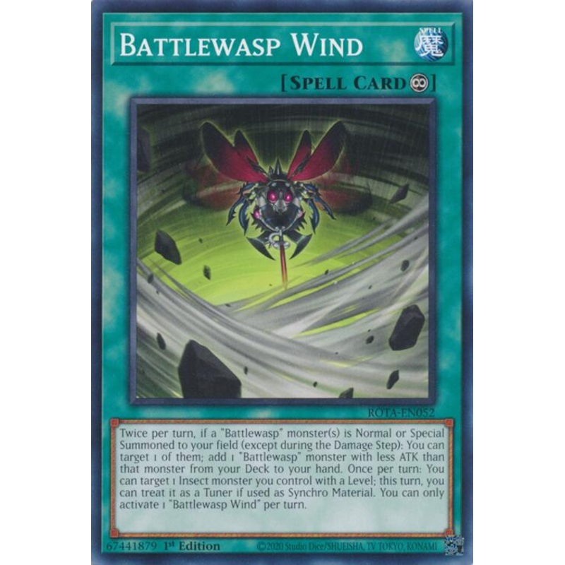 Battlewasp Wind [ROTA-EN052] Common