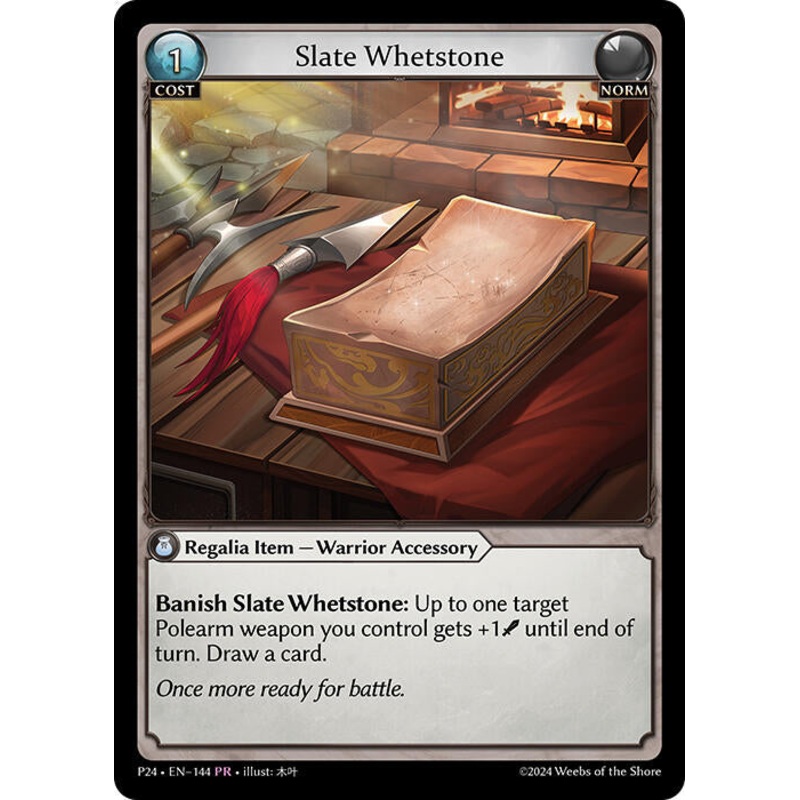 Slate Whetstone (144) [Promotional Cards]