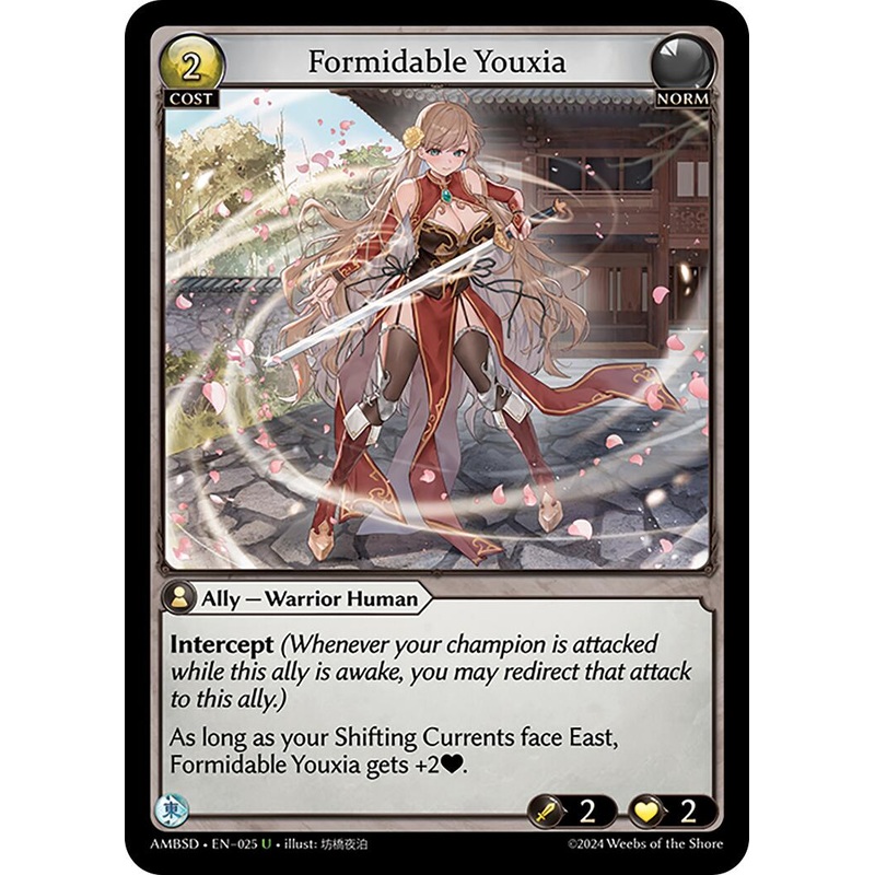 Formidable Youxia (025) [Mortal Ambition Starter Decks]