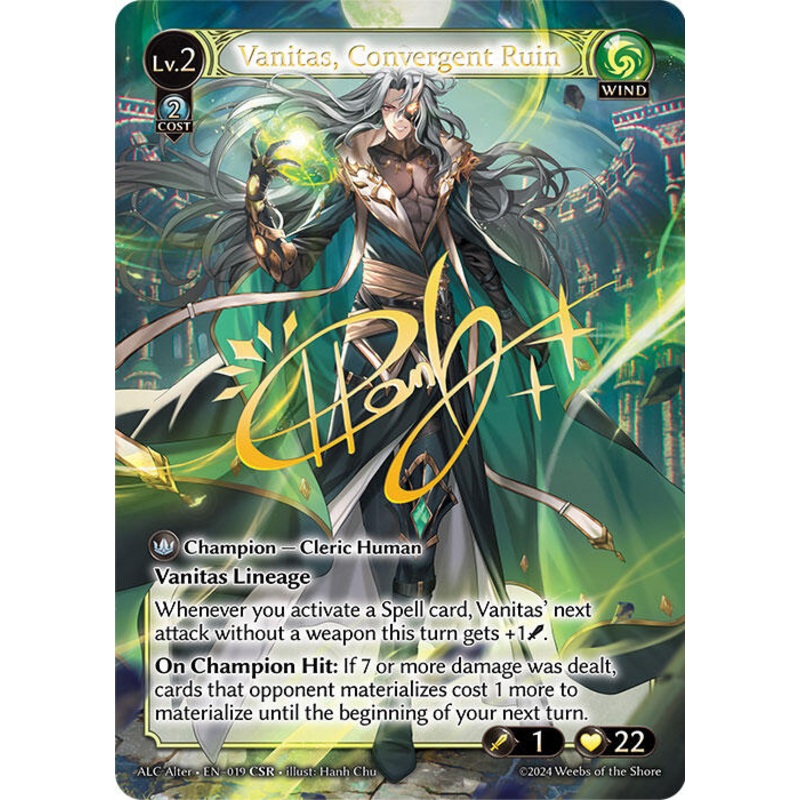 Vanitas, Convergent Ruin (CSR) (019) [Alchemical Revolution Alter Edition]