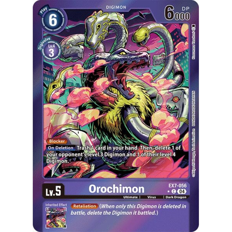 Orochimon [EX7-056] (Foil) [Digimon LIBERATOR]