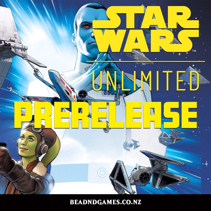 Star Wars Unlimited: Jump to Lightspeed Prerelease 8th March 2025 Ticket