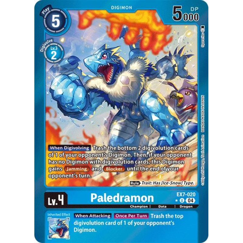 Paledramon [EX7-020] (Foil) [Digimon LIBERATOR]