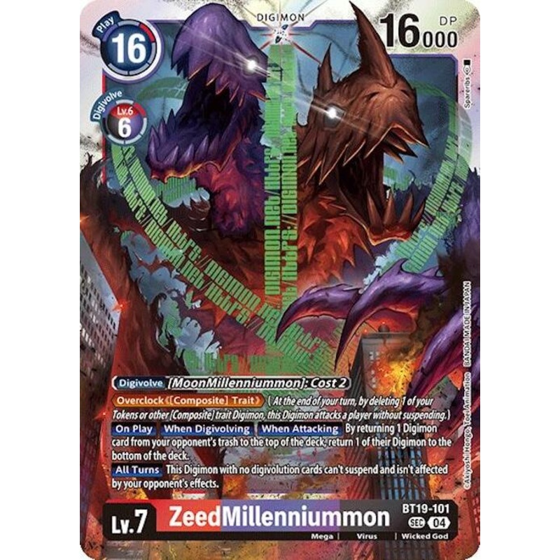 ZeedMillenniummon [BT19-101] [Release Special Booster Ver.2.5]