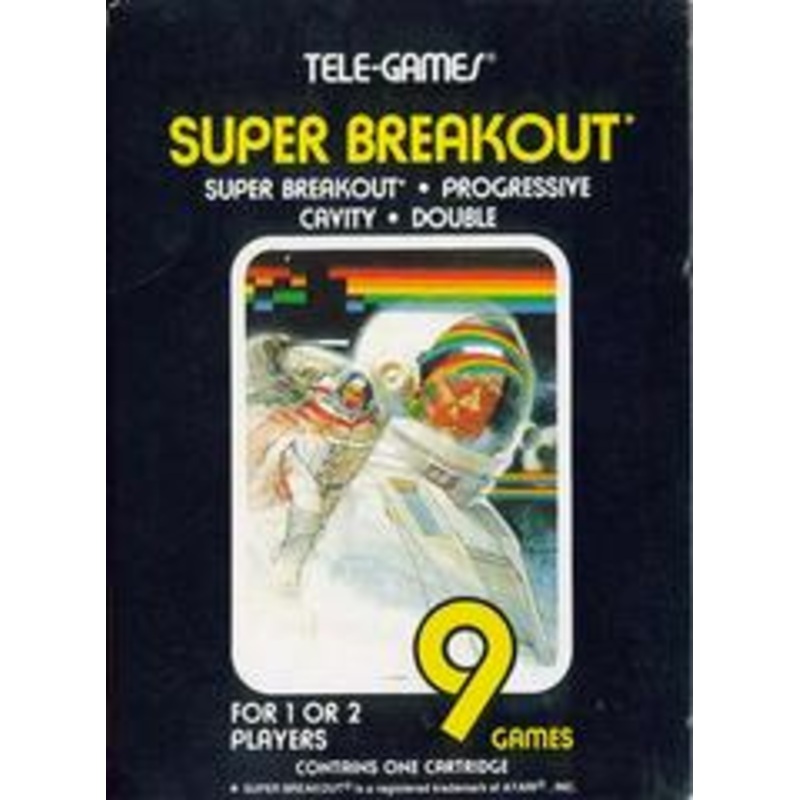Super Breakout [Tele Games] – Atari 2600