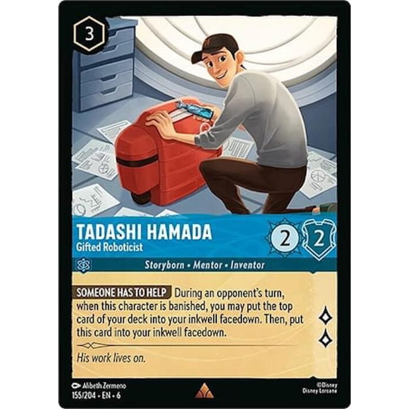 Tadashi Hamada – Gifted Roboticist (155/204) [Azurite Sea]
