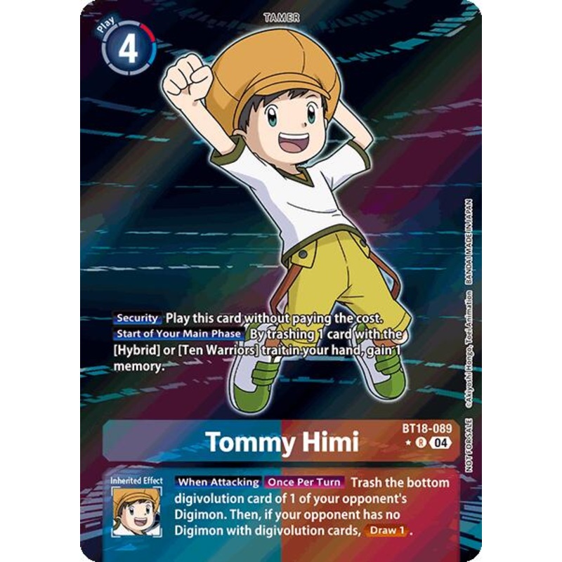 Tommy Himi [BT18-089] (Release Special Booster Ver.2.0: Box Promotion Pack) [Release Special Booster Ver.2.0]
