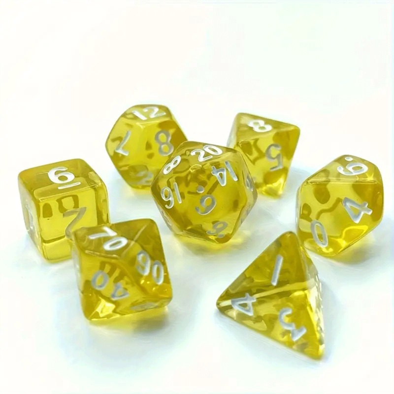 Lemon Sorbet – Mini Polyhedral Dice Set