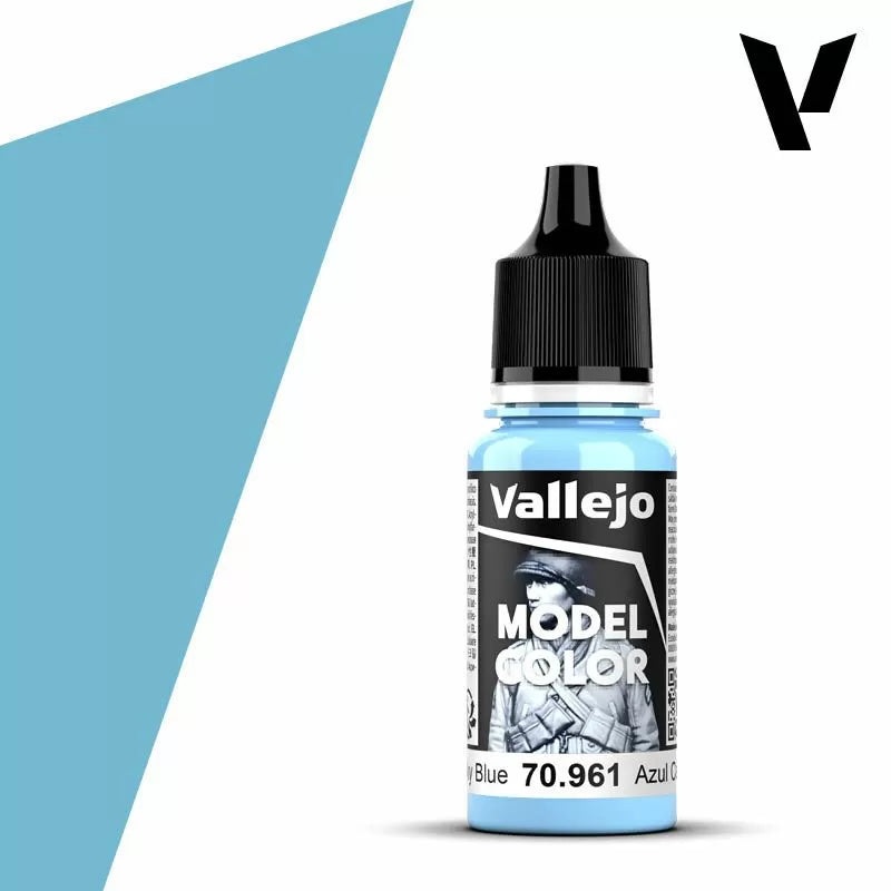 Vallejo – Model Colour – Sky Blue (Single Bottle 18ml)