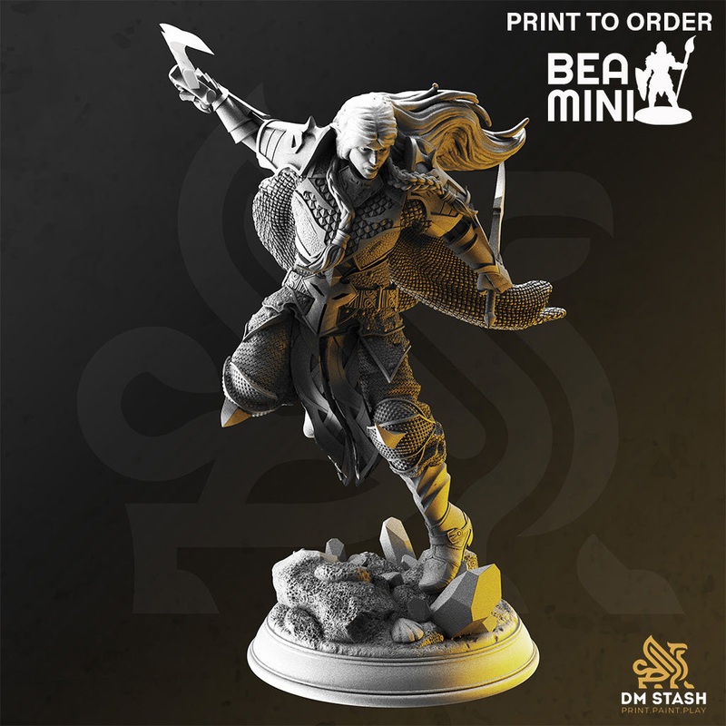 Xandir Nvata – Ranger | BeaMini Print to Order Miniatures