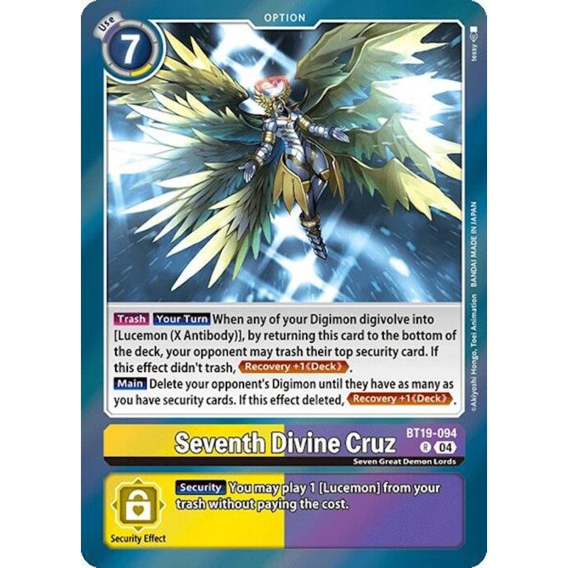 Seventh Divine Cruz [BT19-094] [Release Special Booster Ver.2.0]