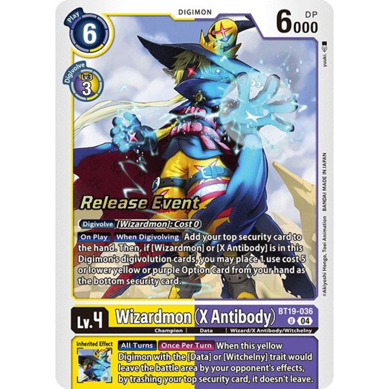 Wizardmon [BT19-036] (X Antibody) [Release Special Booster Ver.2.0 Promos]