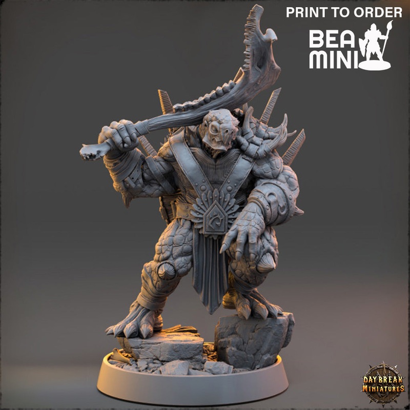 Zannag – The Praetorians of Shield Island | BeaMini Print to Order Miniatures