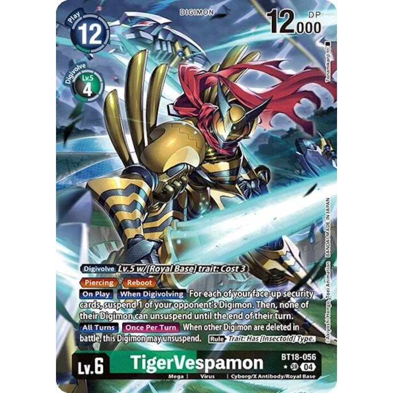 TigerVespamon [BT18-056] (Alternate Art) [Release Special Booster Ver.2.0]