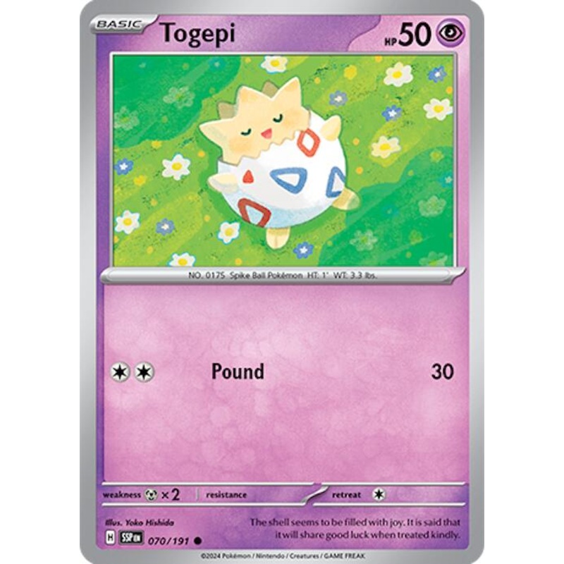 Togepi (070/191) [Scarlet & Violet: Surging Sparks]