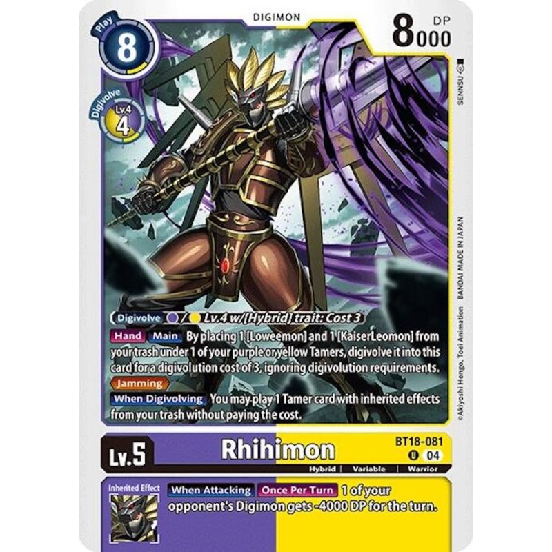 Rhihimon [BT18-081] [Release Special Booster Ver.2.0]