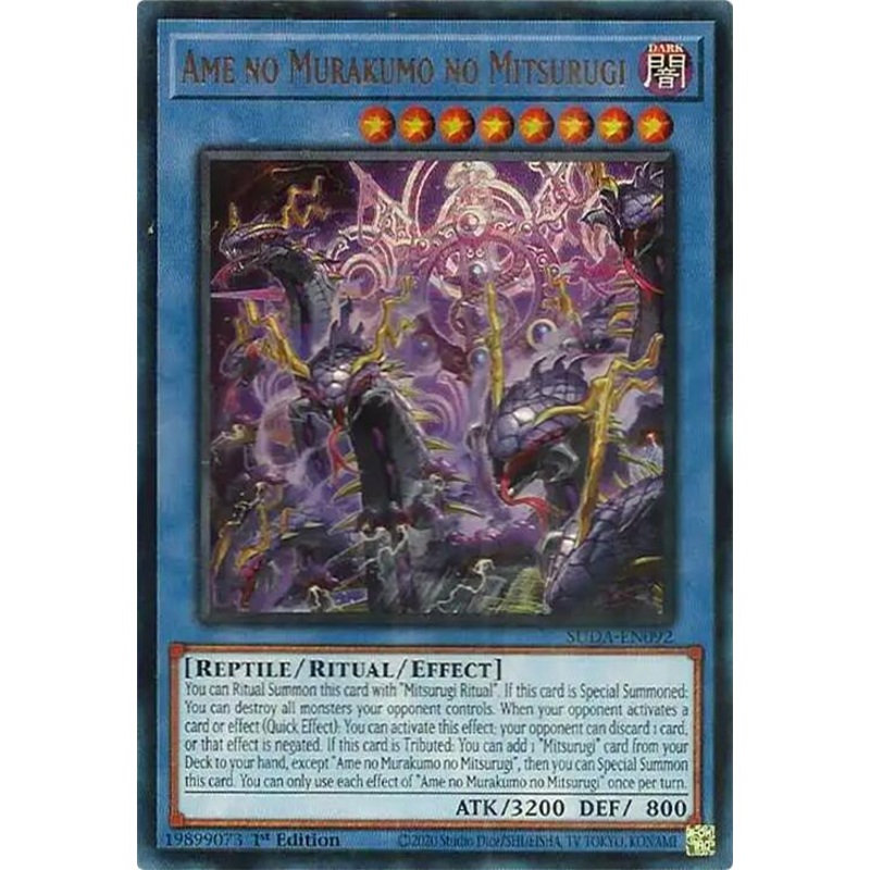Ame no Murakumo no Mitsurugi [SUDA-EN092] Ultra Rare