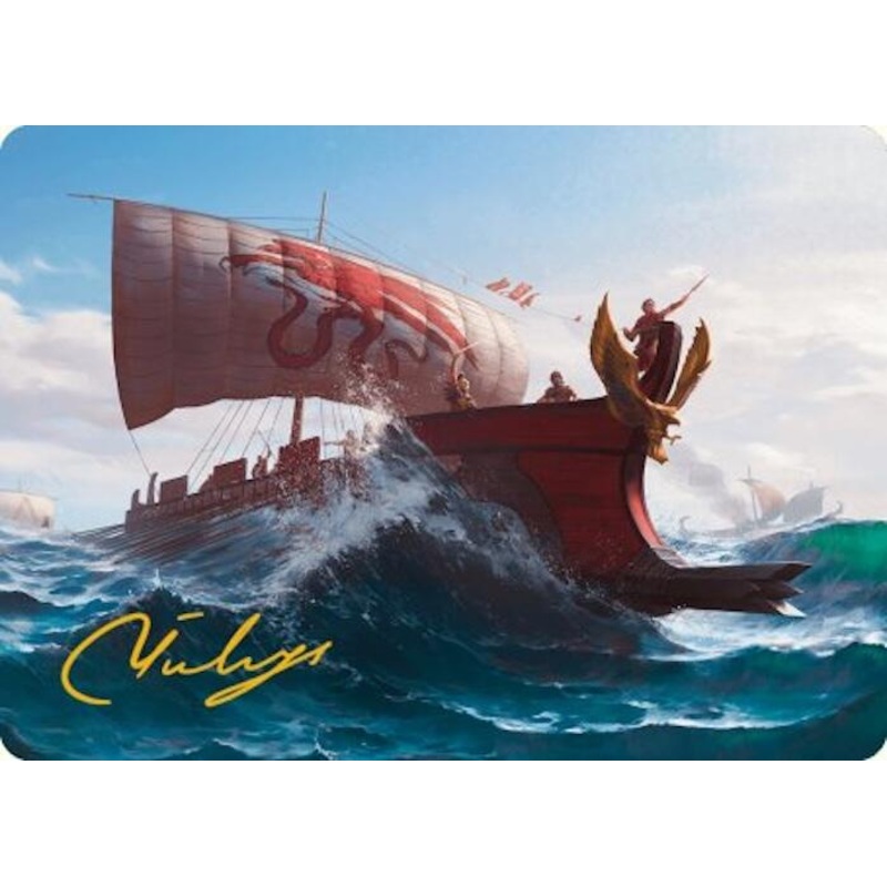 Adrestia Art Card (Gold-Stamped Signature) [Assassin’s Creed Art Series]