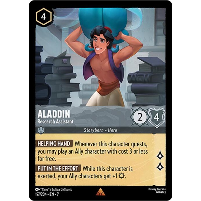 Aladdin – Research Assistant (197/204) [Archazia’s Island]