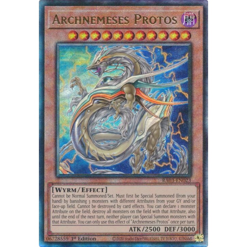 Archnemeses Protos (UTR) [RA03-EN023] Prismatic Ultimate Rare