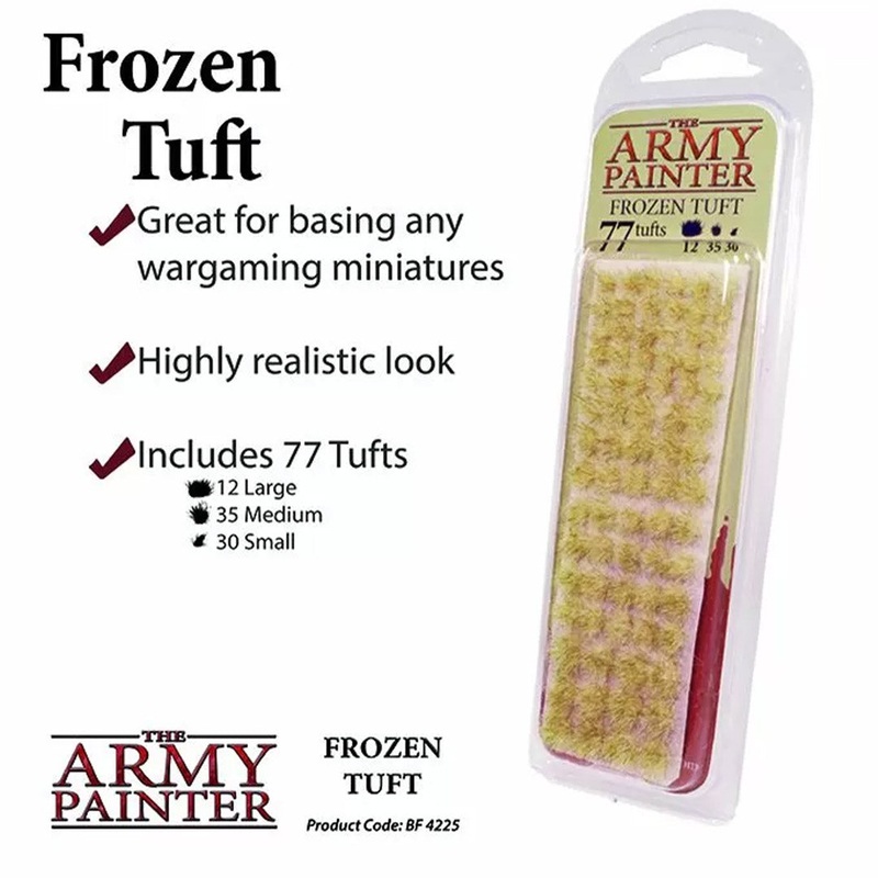 Army Painter Basing Tufts –  Frozen Tuft