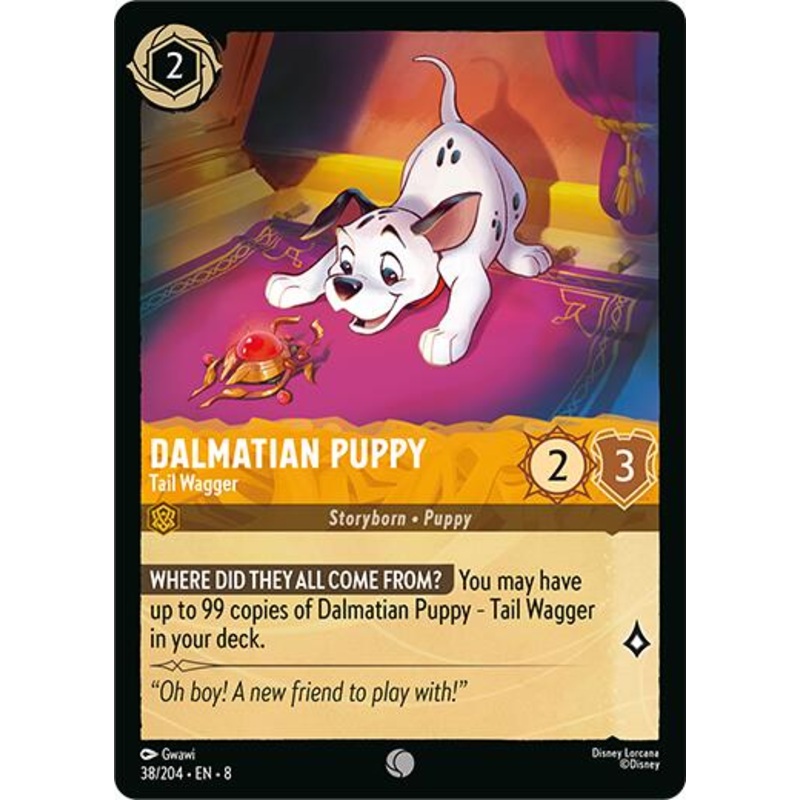 Dalmatian Puppy – Tail Wagger (38/204) [Reign of Jafar]